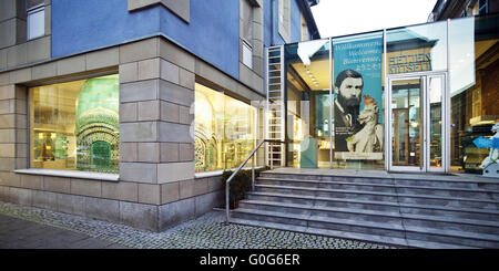 Außenansicht des Hetjens Museum Deutsch Keramik Museum, Düsseldorf. Deutschland, Europa Stockfoto