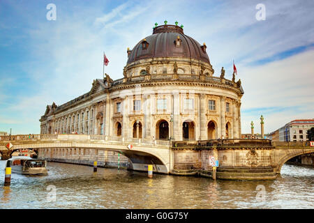Das Bode-Museum auf der Museumsinsel in Berlin Stockfoto