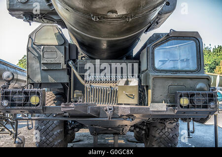 Mobile Launcher von der strategischen Raketen-system Stockfoto