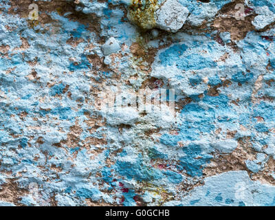 blaue Wand Stockfoto