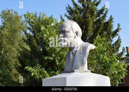 Alten Lenin-Denkmal Stockfoto