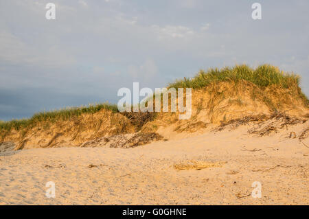 Summerbeach am Abend Stockfoto