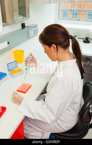 Frauen in der Forschung im Forschungslabor Stockfoto