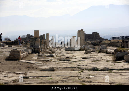 archäologische Ausgrabungen in der antiken Laodizea Stockfoto