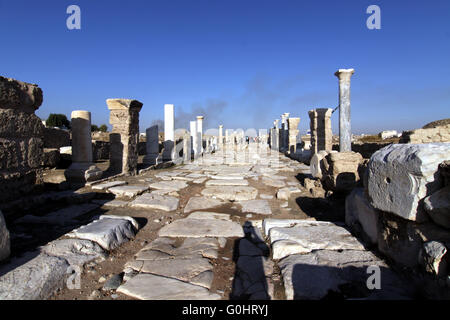 archäologische Ausgrabungen in der antiken Laodizea Stockfoto