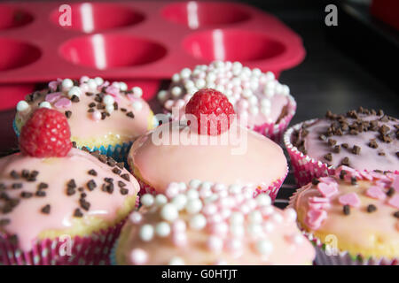 Hausgemachte Muffins Stockfoto