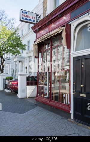 Daquise Polnisches Restaurant befindet sich in der Londoner South Kensington Museumsviertel Stockfoto