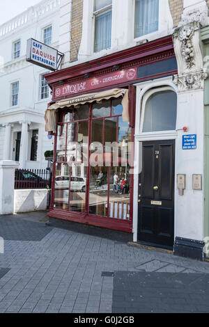 Daquise Polnisches Restaurant befindet sich in der Londoner South Kensington Museumsviertel Stockfoto