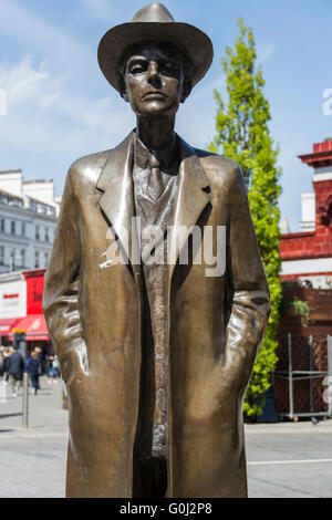 Imre Varga Statue von Bela Bartok (1881-1945), ungarischer Komponist, in South Kensington, London, England, UK Stockfoto