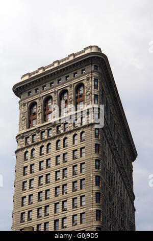 Bügeleisen-Gebäude Stockfoto