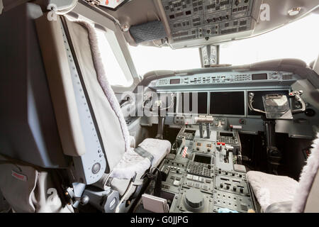 Innenansicht Cockpit G550 Stockfoto