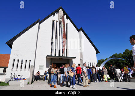 Wikingerschiff-Museum, Oslo, Norwegen / Vikingskipshuset Stockfoto