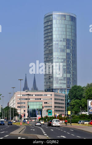 KolnTriangle, Deutz, Köln, Nordrhein-Westfalen, Deutschland / Köln, KölnTriangle, LVR-Turm Stockfoto