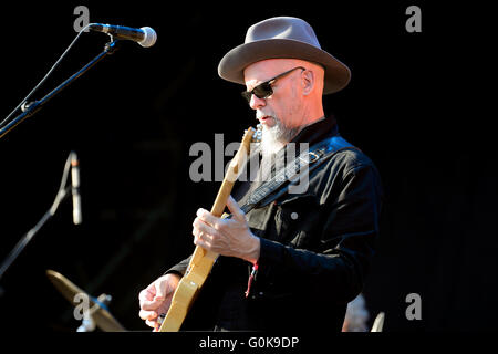 BARCELONA - 30 Mai: Fernsehen (legendäre Rockband) Leistung bei Heineken Primavera Sound Festival 2014. Stockfoto