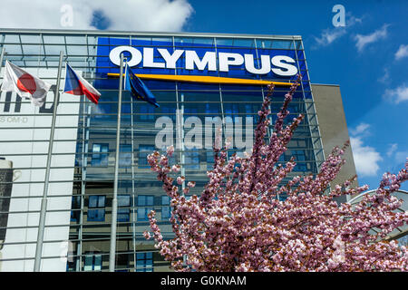 Olympus-zentrale auf Evropská Straße, Prag, Tschechische Republik Stockfoto