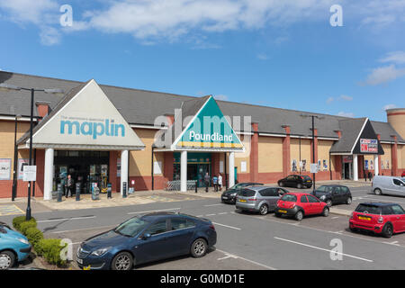 Colchester Retail Park, Colchester Stockfoto