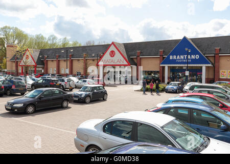 Colchester Retail Park, Colchester Stockfoto