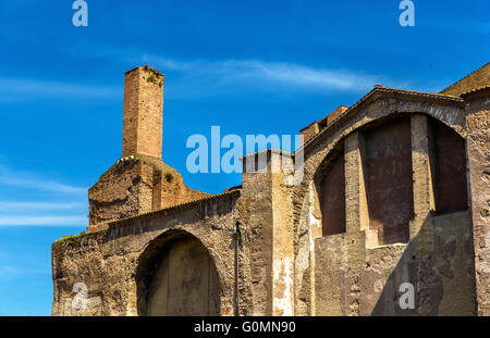 Die Thermen des Diokletian in Rom Stockfoto