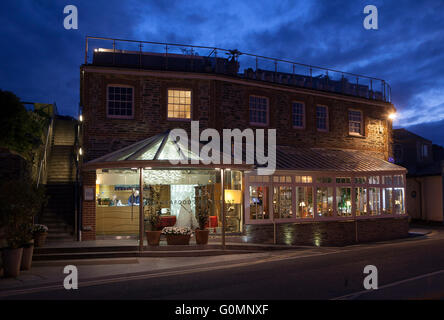 Rick Stein Fischrestaurant in Padstow, Cornwall Stockfoto