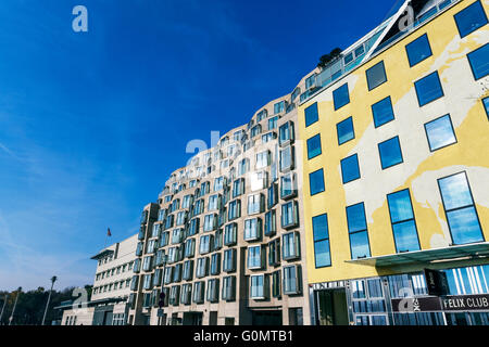 DZ-Bank-Gebäude am Pariser Platz, entworfen von dem Architekten Frank O Gehry in 1998 Berlin Deutschland Europa Stockfoto