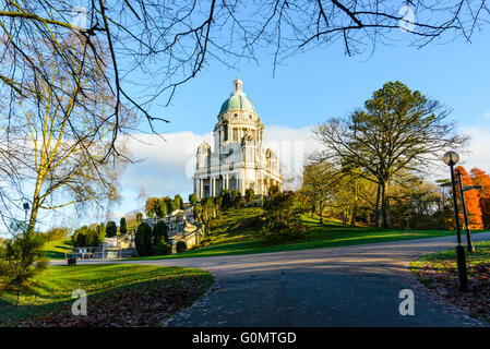 Die Ashton Memorial in Williamson Park Lancaster, Lancashire, England. Es ist ein Klasse 1 aufgeführten Gebäude Stockfoto
