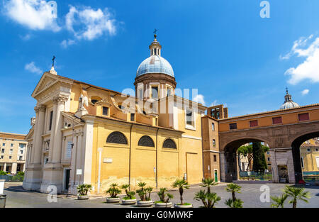 Kirche San Rocco in Rom, Italien Stockfoto