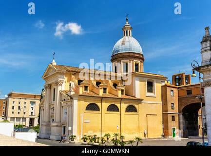 Kirche San Rocco in Rom, Italien Stockfoto