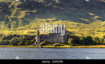 Ruine des Kilchurn Castle am nordöstlichen Ende des Loch Awe in Argyll and Bute, Scotland Stockfoto