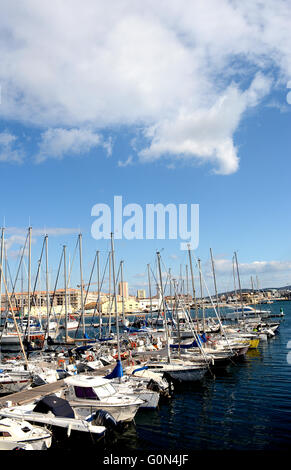 Marina Sete Herault Languedoc-Roussillon-Midi-Pyrenäen-Frankreich Stockfoto