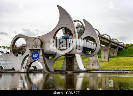 Das Falkirk Wheel Stockfoto