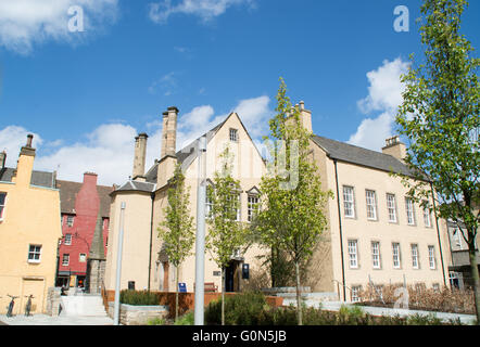 University Of Edinburgh, Old Moray House Innenhof Stockfoto