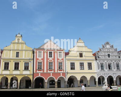 Telc, Tschechische Republik Stockfoto