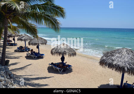 Playa Ancon, Trinidad, Kuba 2016 Stockfoto