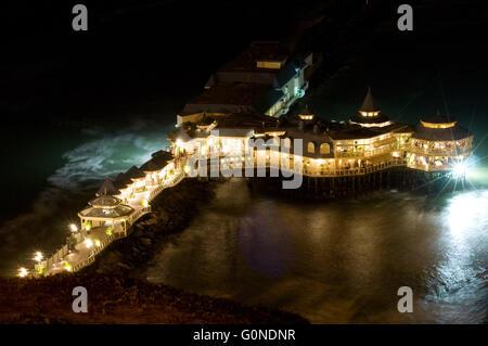 Rosa Nautica Restaurant am Pier in Viertel Miraflores - Lima, Peru Stockfoto