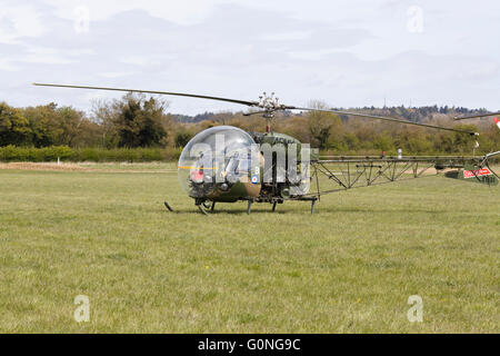 Agusta Bell Sioux AH Mk I - XT131 Hubschrauber Stockfoto