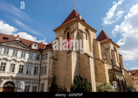 Kirche der Jungfrau Maria unter der Kette Prag Kleinstadt Tschechien Stockfoto