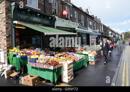 Bishopthorpe Road, York, North Yorkshire, UK. Stockfoto