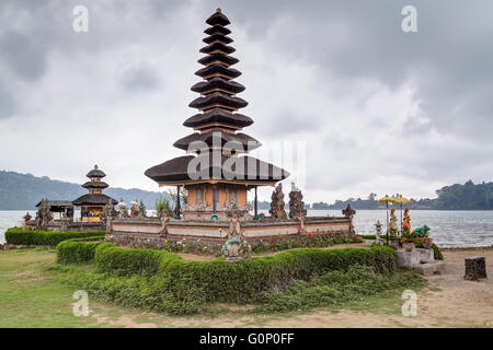 Pura Ulun Danu Bratan in Bali, Indonesien Stockfoto