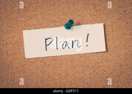 Plan Stockfoto