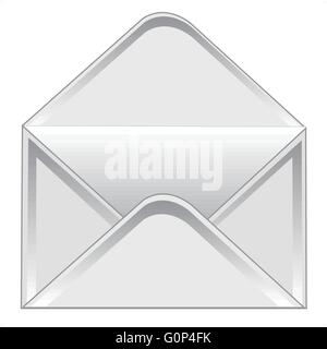 Leere Postumschlag Stock Vektor