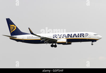 Ryanair Boeing 737-800 Next-Gen, in Mailand, Italien Stockfoto