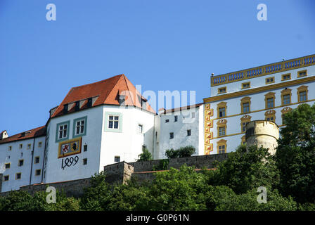 Veste Oberhaus Festung, Passau, Niederbayern, Deutschland Stockfoto