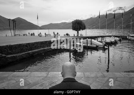 Schweiz, Tessin, Ascona, kahl Stockfoto