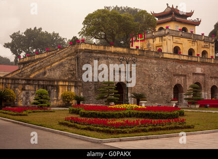 Imperiale Zitadelle von Thang Long-Hanoi-Vietnam Stockfoto