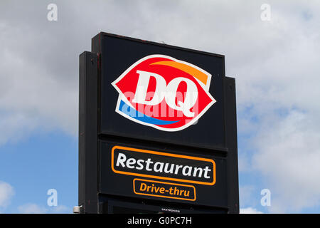 Dairy Queen Restaurant in Kingston, Ontario, am 3. Mai 2016. Stockfoto