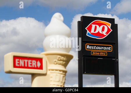 Dairy Queen Restaurant in Kingston, Ontario, am 3. Mai 2016. Stockfoto