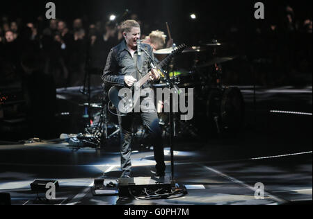 Lissabon, Portugal. 2. Mai 2016. Konzert in Meo Arena Band Muse. Rock-eine britische Band Teignmouth, Devon, 1994 gegründet. Seine Mitglieder sind: Matthew Bellamy, Christopher Wolstenholme und Dominic Howard Credit: Atlantico Presse/Alamy Live News Stockfoto