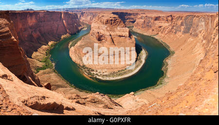 Horse Shoe Bend des Colorado River Stockfoto
