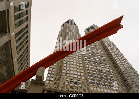 Tokyo Metropolitan Government Building, Shinjuku, Tokio, Japan. Stockfoto