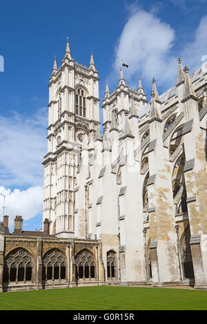 Westminster Abbey in London, Großbritannien Stockfoto